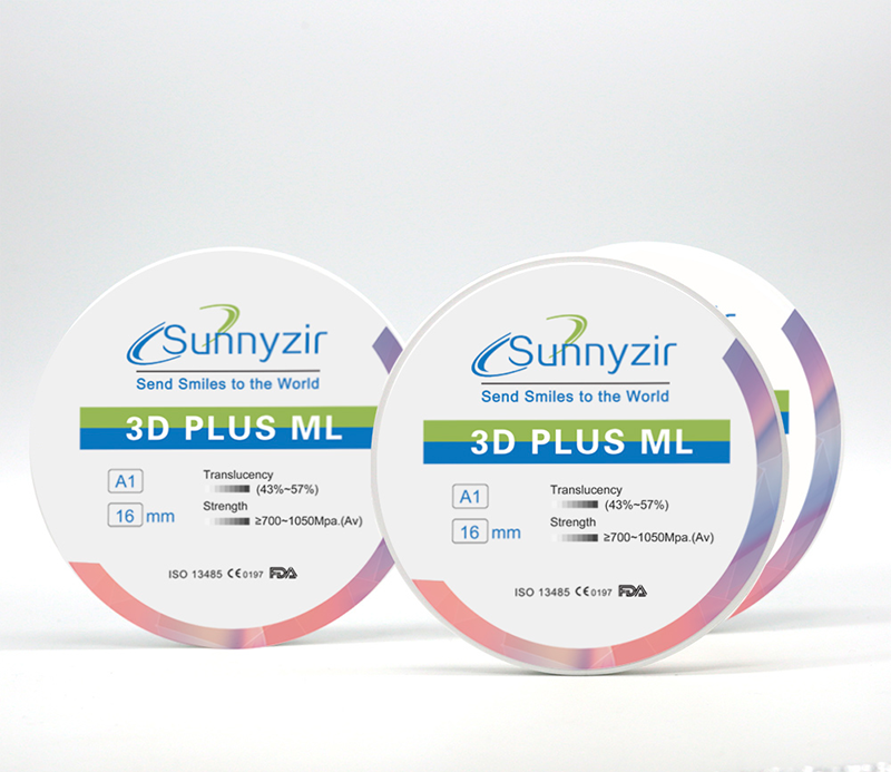 Sunnyzir 3D Pro—Multilayer Zirconia Disc Open System (98mm)