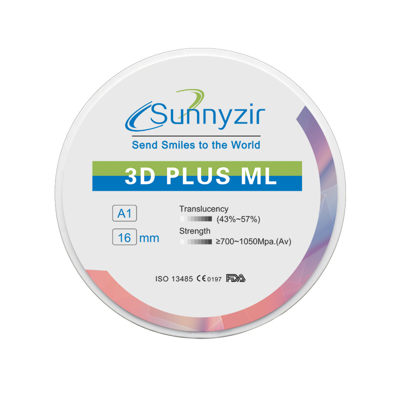 Sunnyzir 3D Pro—Multilayer Zirconia Disc Open System (98mm)