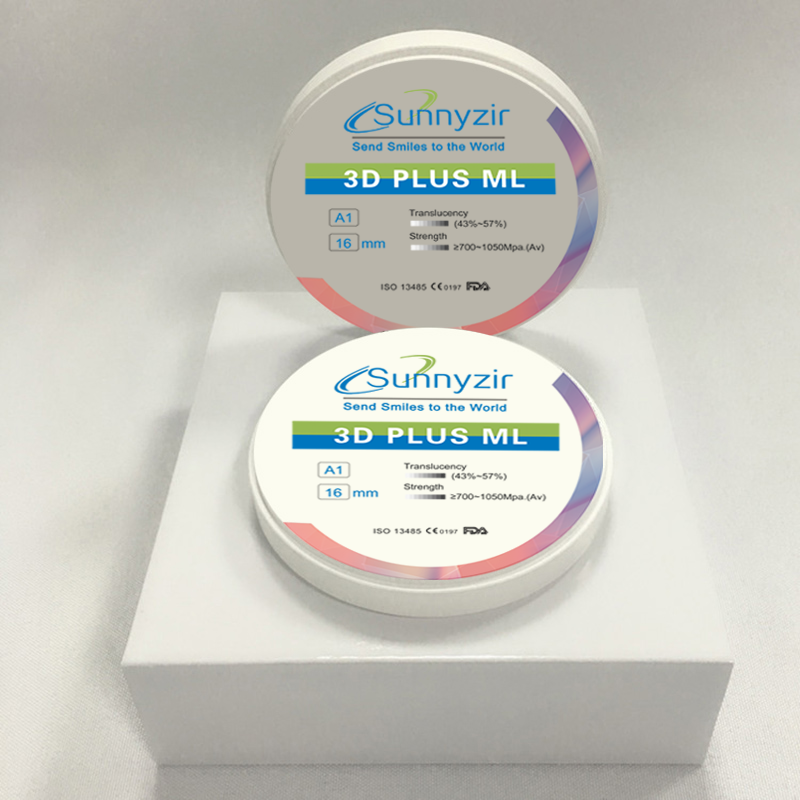 Sunnyzir 3D Pro—Multilayer Zirconia Disc Open System (98mm)