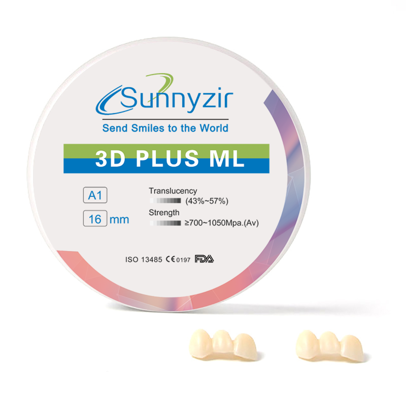 Sunnyzir 3D Pro—Multilayer Zirconia Disc Open System (98mm)